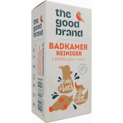 Afbeelding van The Good Brand Badkamerreiniger Pods 2ST