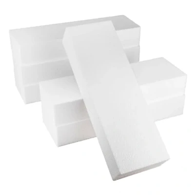 Afbeelding van MCE Commerce A3990714 piepschuim blokken │ Rechthoeken van om te knutselen 5 cm, wit, 30 x 10 6 stuks