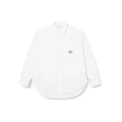 Afbeelding van Calvin Klein Jeans PLUS Overhemdblouse WOVEN LABEL RELAXED SHIRT