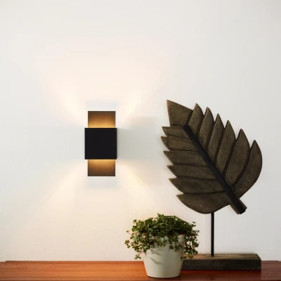 Afbeelding van Lucide CUBO Wandlamp 1xG9 Zwart