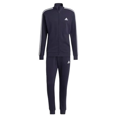 Afbeelding van Adidas Essentials 3 Stripes Fleece Trainingspak Heren