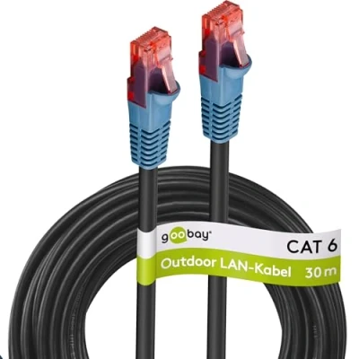 Afbeelding van Netwerkkabel voor buiten Cat6 U/UTP 50 meter