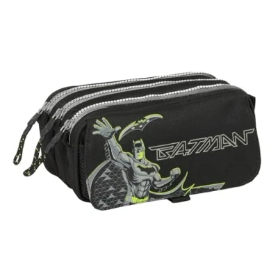 Afbeelding van Pennenetui met 3 vakken Batman Game over Zwart 21,5 x 10 8 cm