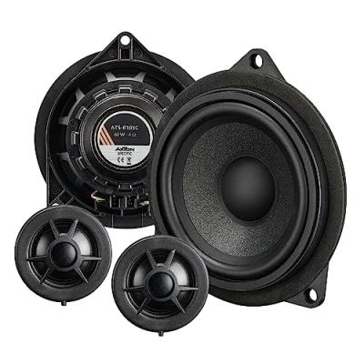Afbeelding van Axton ATS B101C Autospeakers Pasklare speakers BMW 10cm 2weg composet Custom Fit