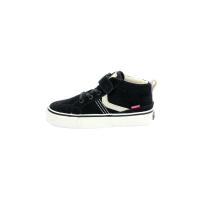 Afbeelding van Kickers Kickslida sneakers voor kinderen, uniseks, Zwart, 28 EU
