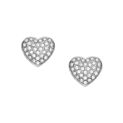 Afbeelding van Fossil Sadie Earrings Oorbellen silvercoloured, Dames, Maat: One Size, Silver coloured
