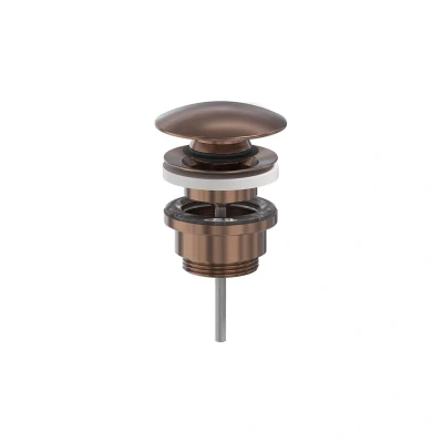 Afbeelding van MAY Designplug Clickplug Geborsteld mat koper PVD