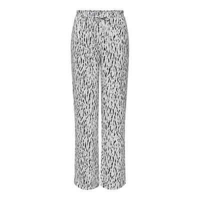 Afbeelding van ONLY Onlthalia LIFE String PANT Broek, Dames, Maat: Lx32, Bright white
