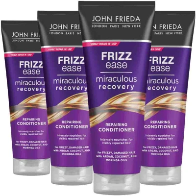 Afbeelding van 4x John Frieda Frizz Ease Miraculous Recovery Conditioner 250 ml