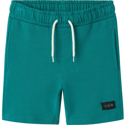 Afbeelding van NAME IT NKMFRITZO NREG SWE shorts UNB PB Jongens Bermuda groen maat 122