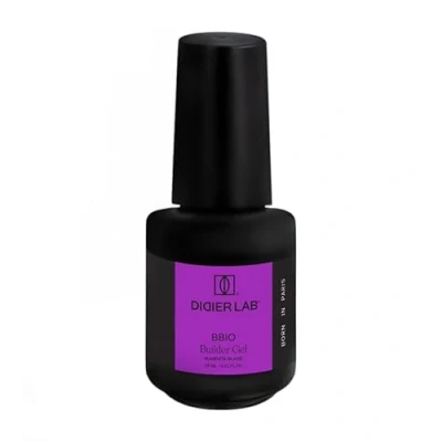 Afbeelding van DIDIER LAB BBIO Builder gel in a Bottle Magenta Glass Schone formule vrij van HEMA en TPO Zelfnivellerende opbouwgel voor gelnagels LED UV ter versterking nagels 15ml