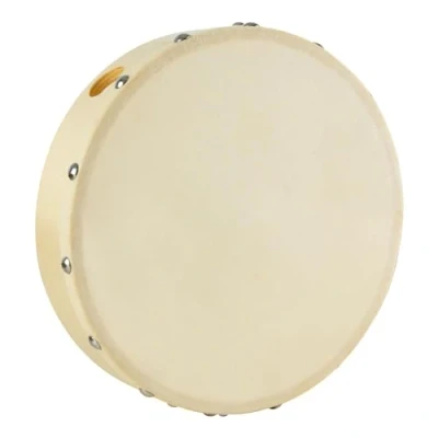 Afbeelding van A Star 8 inch handheld voorgestemde handtrommel, vel met natuurlijke huid, frametrommel een diameter van 20 cm