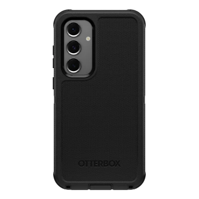 Afbeelding van OtterBox Defender Case voor Samsung Galaxy S24 FE, Schokbestendig, Valbestendig, Ultra robuust, Beschermhoes, 7x Getest volgens Militaire Standaard, Zwart, Zonder Verpakking