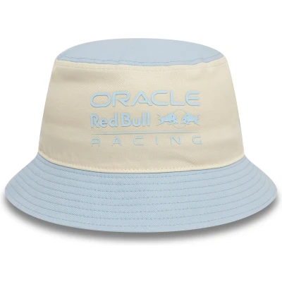 Afbeelding van Oracle Red Bull Racing Contrast Tapered Bucket Hat Blauw Wit M Max Verstappen Liam Lawson Formule 1