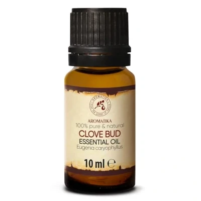 Afbeelding van Kruidnagel (Knop) Olie Essentiële 10ml 100% Puur &amp; Natuurlijk Aromatherapie Geurolie Geurverspreider Ontspanning Toevoegen aan Bad Cosmetica Massage Wellness Aroma Lamp Of Elektrische Diffuser