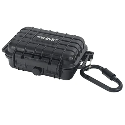 Afbeelding van HMF ODK500 Outdoorkoffer, klein, waterdichte box voor boot en vrije tijd, 14,5 x 10 5,3 cm