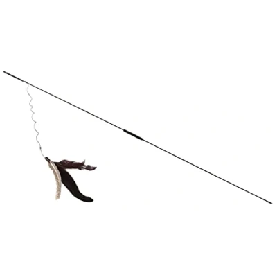 Afbeelding van Kerbl Kattenspeelhengel XXL, met 3 hangers, 95 cm