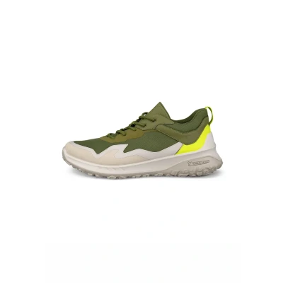 Afbeelding van ECCO Sneakers laag, Heren, Maat: 42, Gravel acorn lime punch Textiel