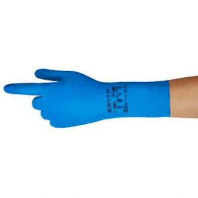 Afbeelding van Ansell Alphatec 79 700 Multifunctionele werkhandschoenen, chemisch bestendig, goedgekeurd voor contact met levensmiddelen, Aquadri technologie, latexvrij, maat 7/S (1 paar)