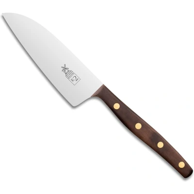 Afbeelding van Robert Herder K2 Universeelmes RVS Recht Lemmet 11 cm Heft Walnotenhout