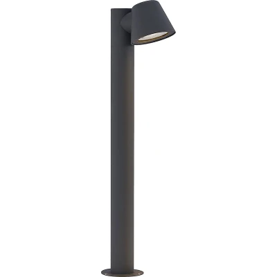 Afbeelding van Lindby Tuinpad verlichting 1licht aluminium, ijzer, glas H: 70 cm GU10 donkergrijs
