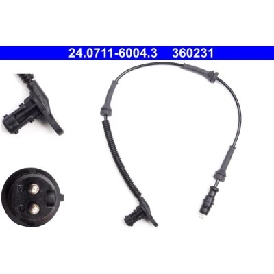 Afbeelding van Ate ABS sensor 24.0711 6004.3