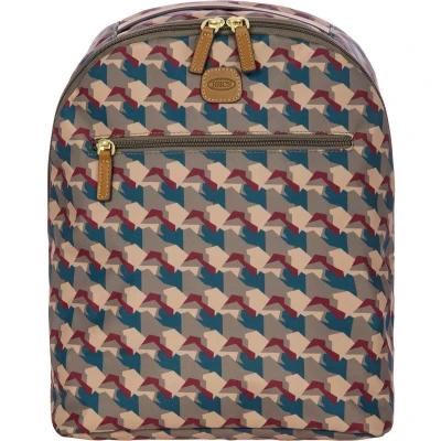 Afbeelding van BRIC&#039;S Vrije tijd Rugzak X Travel Backpack Geometric Camou Kaki