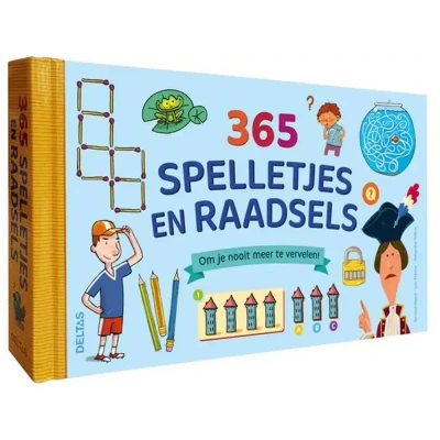 Afbeelding van Deltas 365 Spelletjes en Raadsels