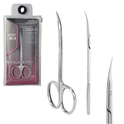 Afbeelding van STALEKS PRO Expert 50 Type 3 Professionele nagelriemschaar pak van 1 Model SE 50/3