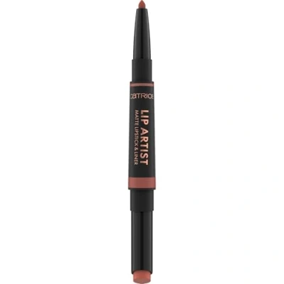 Afbeelding van Catrice Lip Artist Matte Lipstick &amp; Liner, hooggepigmenteerd, kleurintensief, mat (1.74g)