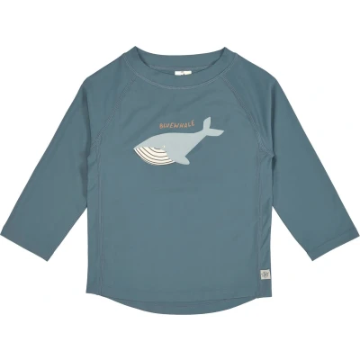 Afbeelding van Lässig Zwemshirt Rashguard Lange Mouw Splash &amp; Fun Whale blue, 03 06 mnd. Maat 62/68