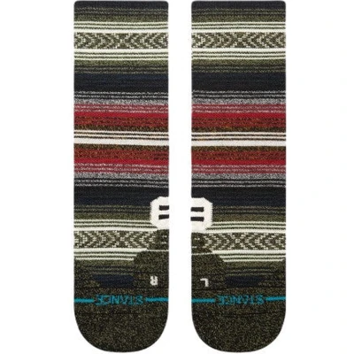 Afbeelding van Stance Mid Wool Crew Sokken Black/red