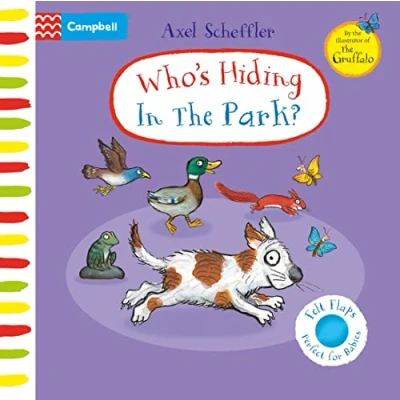 Afbeelding van Who&#039;s Hiding in the Park?: A Felt Flaps Book