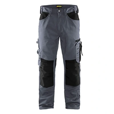 Afbeelding van Blaklader Werkbroek 1556 grijs/zwart maat C50