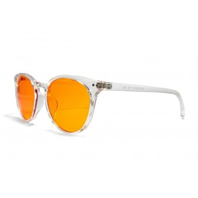 Afbeelding van UVtech SLEEP 2R 100% blauwlichtfilter en groen lichtfilter, rode bril, computerbril, pc gaming, bluelight filter, UV blauw licht, blokkerende glazen, anti dames heren, rood, oranje, geel, Eén Maat