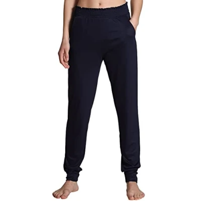 Afbeelding van Calida Pyjamabroek, Dames, Maat: 40/42, Dark lapis blue