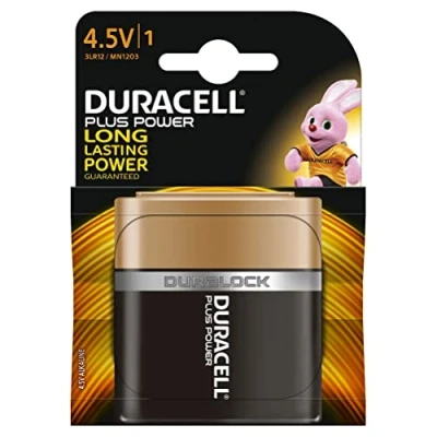 Afbeelding van Platte batterij (4,5V) Duracell Plus 3LR12 Alkaline 1 stuk(s)