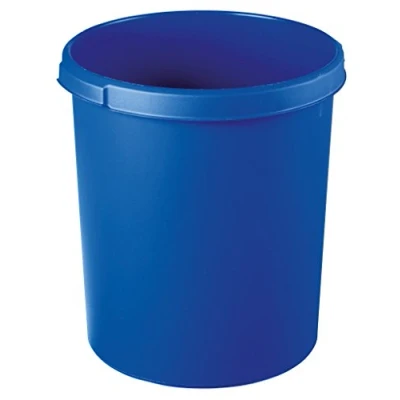 Afbeelding van HAN Prullenbak Classic XXL 4 stuks, volume 50 liter, aantrekkelijk design, chic en zeer stabiel, met handgrepen, blauw, 1836 14