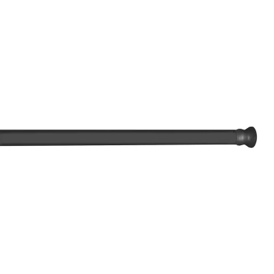 Afbeelding van Wenko telescopische douchestang ø20mm 70 115cm zwart