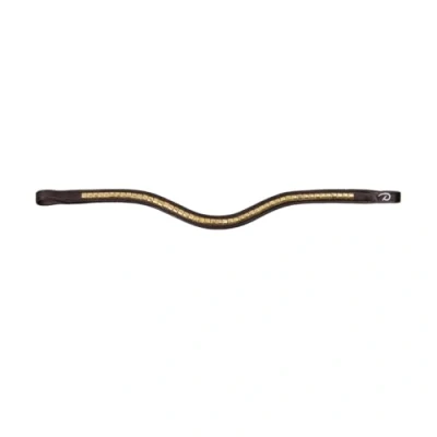Afbeelding van Dyon Brass Clincher Frontriem V vorm New English Collection