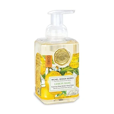 Afbeelding van MICHEL DESIGN WORKS Schuimzeep voor handen Lemon Basil 530ml