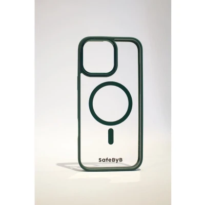 Afbeelding van SafeByB iPhone 16 Plus MagSafe Hoes Groen
