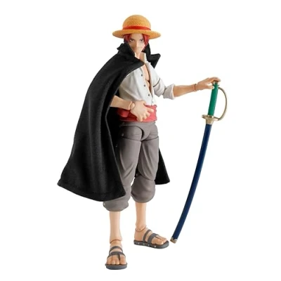 Afbeelding van Bandai Tamashii Nations One Piece S.H.Figuarts Action Figure 2 Pack Shanks &amp; Monkey D. Luffy Childhood Ver. Figuur