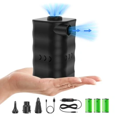 Afbeelding van Woowind AP6 6000 mAh Luchtpomp voor Opblaasbare Zwembadpomp 12V Luchtmatraspomp Batterij Aangedreven Draagbare met Auto adapter Zwembad Drijfmiddelen, Zwemringen, Luchtbedden