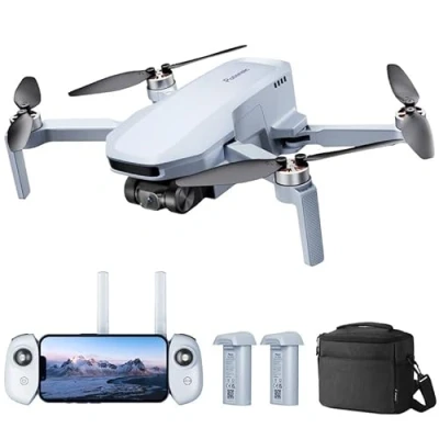 Afbeelding van Potensic Atom SE Combo GPS drone met 4K camera, 62 minuten vliegtijd, 249 g, 4 km FPV overdracht, maximale snelheid 16 m/s, borstelloze motor, terugkeerauto, RC quadrocopter voor beginners en