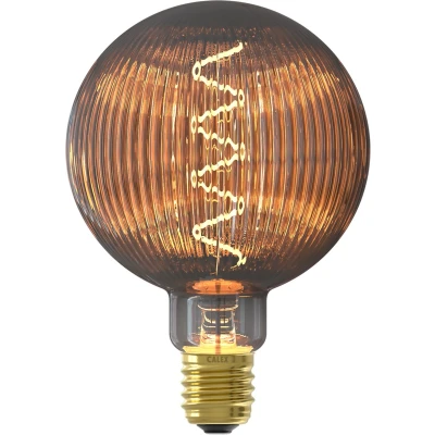 Afbeelding van Calex Pulse Nantes LED Lamp E27 Filament Lichtbron Warm Wit Licht Rookglas