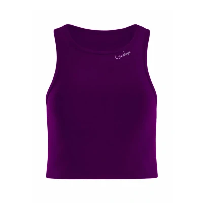 Afbeelding van Winshape Top, Dames, Maat: XS, Dark plum