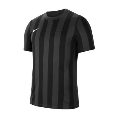 Afbeelding van Nike Heren Short Sleeve Top M Nk Df Strp Dvsn Iv Jsy Ss, Antracite/Nero/Bianco, CW3813 060,