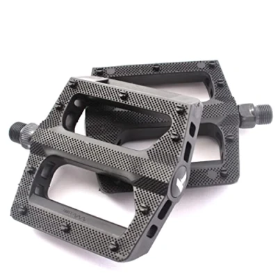 Afbeelding van KHE BMX pedalen Acme PVC zwart 1/2&quot; inch CrMo as 100mm breed slechts 308g