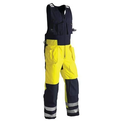 Afbeelding van Blaklader Amerikaanse Overall Hi vis Bla Klader 8504 GEEL/MARINEBLAUW C58